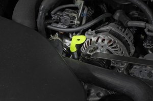 Subaru BRZ Dipstick Handle - Perrin Performance - P Style - Neon Yellow - `13-`25